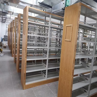 RX-SG03 钢木双面书架