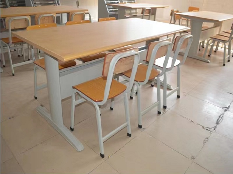 RX-YL03  六人钢木阅览桌