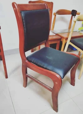 RX-YY04 &nbsp;皮木阅览椅子